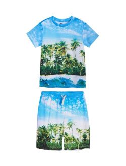 Big Boys T-shirt and Shorts, 2 Piece Set