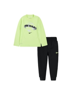 Toddler Boys Nike Dri-FIT "Here To Play" Set