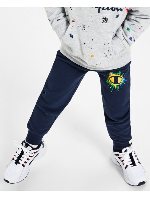 Champion Toddler & Little Boys Paint Splatter Hoodie & Jogger Set