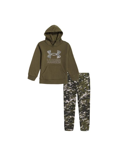 Boys 4-7 Under Armour Camo Logo Graphic Hoodie & Jogger Pants Set