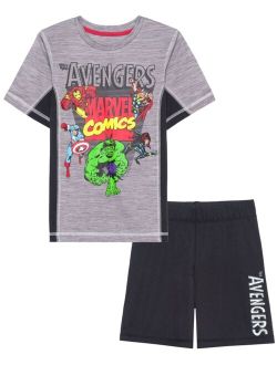 Toddler Boys The Avengers Active, 2 Piece Set