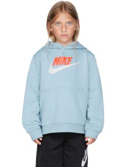 Kids Blue Sportswear Club Hoodie