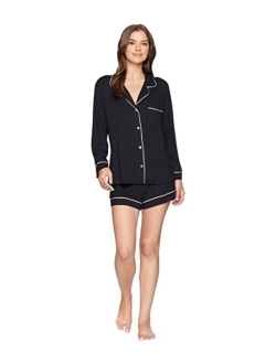 eberjey Gisele - Long Sleeve Short PJ Set