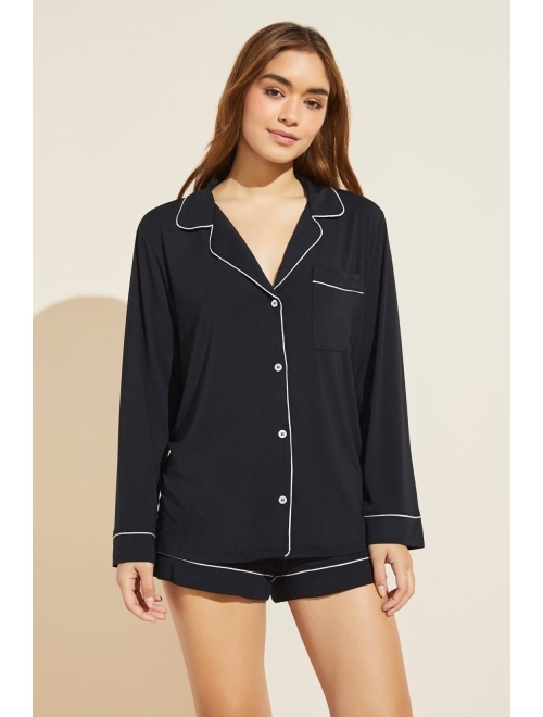 eberjey Gisele - Long Sleeve Short PJ Set