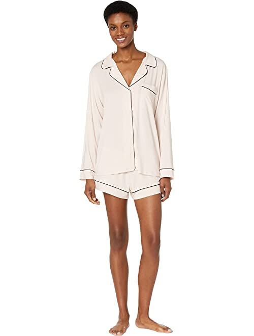 eberjey Gisele - Long Sleeve Short PJ Set