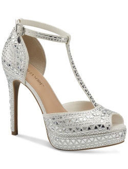 THALIA SODI Women's Chace Embellished Platform Pumps