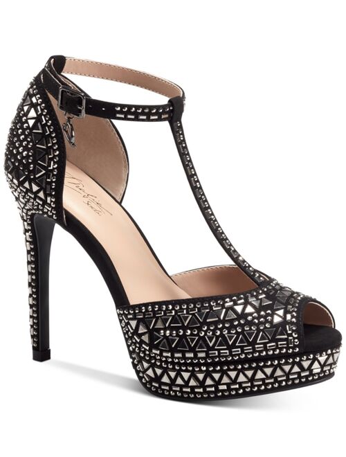 THALIA SODI Women's Chace Embellished Platform Pumps