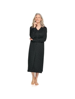 Petite Croft & Barrow Long Sleeve Nightgown