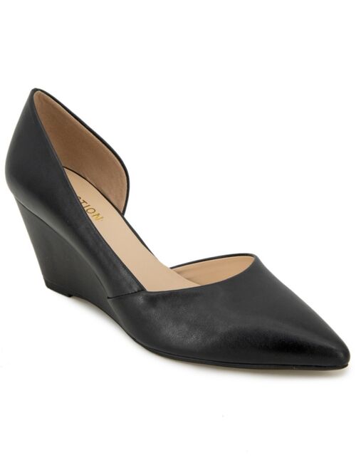 KENNETH COLE REACTION Women's Eltinn D'Orsay Wedge Pumps