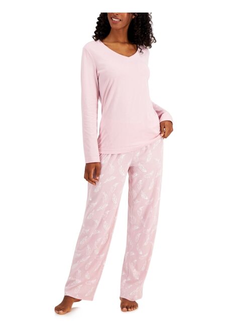 CHARTER CLUB Cotton Pajama Set, Created for Macy's