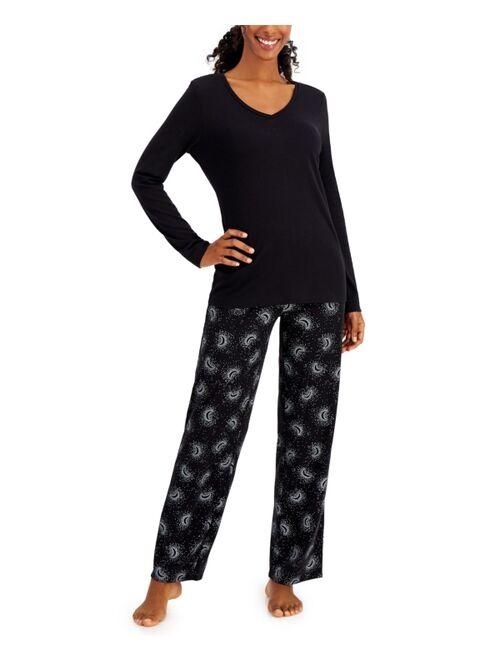 CHARTER CLUB Cotton Pajama Set, Created for Macy's