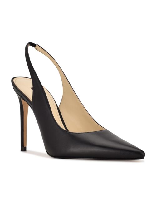 NINE WEST Women's Feather Slingback Pumps