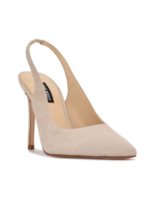 NINE WEST Women's Feather Slingback Pumps