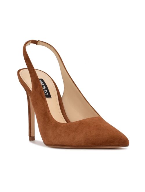 NINE WEST Women's Feather Slingback Pumps