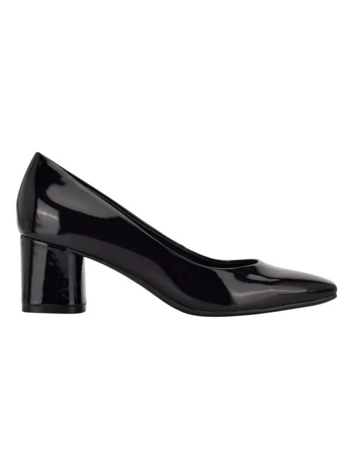 CALVIN KLEIN Women's Alanta Square Toe Dress Pumps