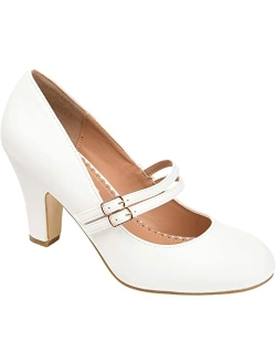 Women's Windy Double Strap Pumps