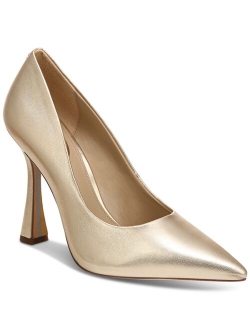 Women's Antonia Flared-Heel Pumps