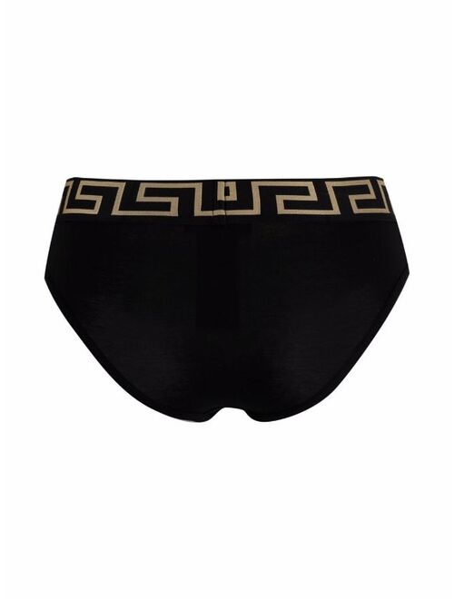 Versace Greca-waistband briefs