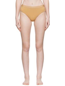 UNDERWEAR Brown Greca Border Briefs