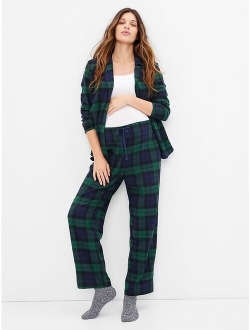 Maternity Flannel PJ Set