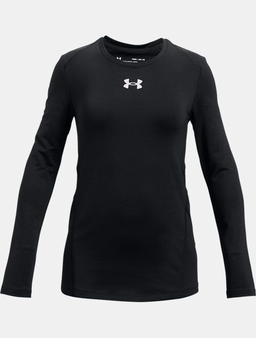 Under Armour Girls' ColdGear Crew Long Sleeve