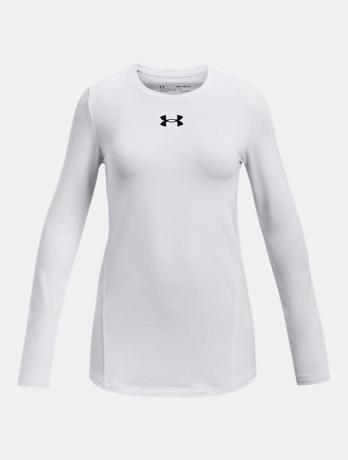 Under Armour Girls' ColdGear Crew Long Sleeve