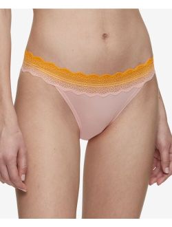 Women's Lace Trim Bikini Underwear QD3780