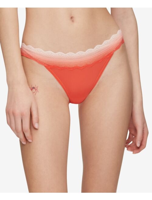 CALVIN KLEIN Women's Lace Trim Bikini Underwear QD3780