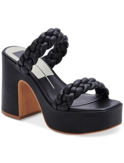 Dolce Vita Women's Wiley Two-Band Braided Platform Sandals