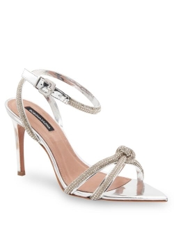 BCBGMAXAZRIA Women's Della Embellished Dress Sandals