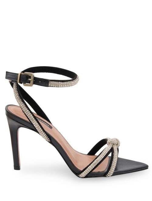 BCBGMAXAZRIA Women's Della Embellished Dress Sandals