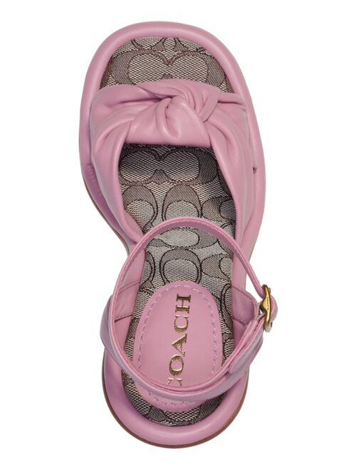 COACH Women's Quincey Puffy Dress Sandals