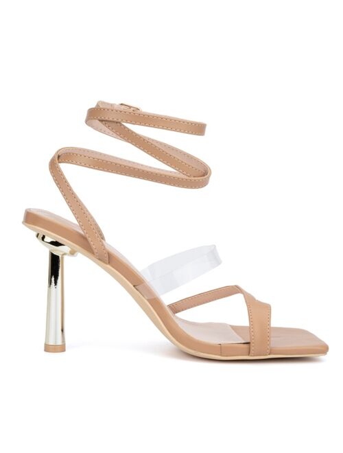 Olivia Miller Women's Sloane Strappy Heel Sandals