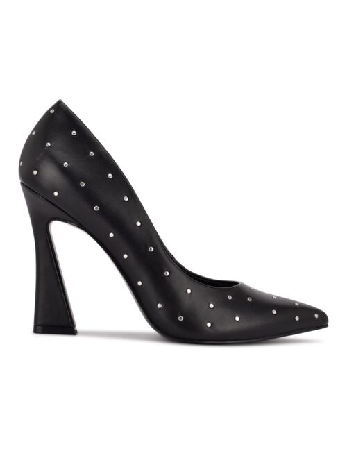 NINE WEST Women's Tenry Studded Dress Pumps