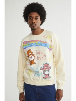 Care Bears Take Heart Jumbo Print Crew Neck Sweatshirt