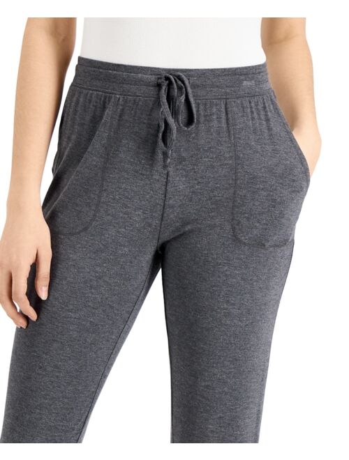 ALFANI Heathered Essential Jogger Pants, Created for Macy's