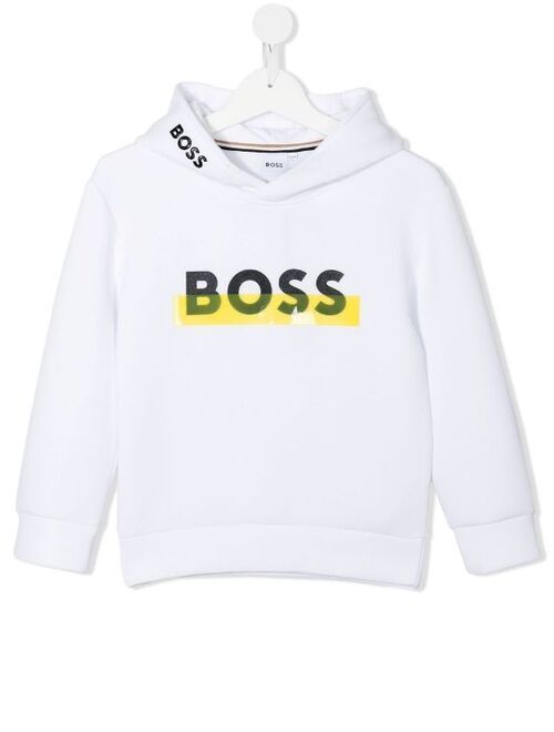 Hugo Boss BOSS Kidswear logo-print hoodie