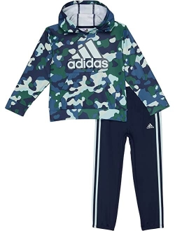 Kids Camo Fleece Hooded Pullover Set (Toddler/Little Kids/Big Kids)