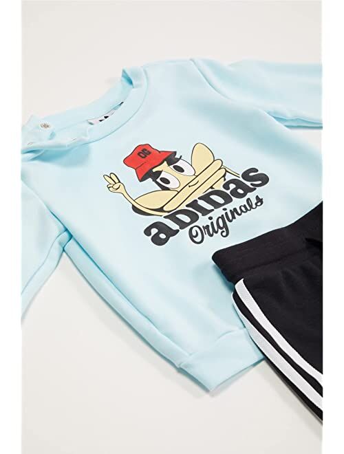 adidas Originals Kids Treffy Crew Set (Infant/Toddler)