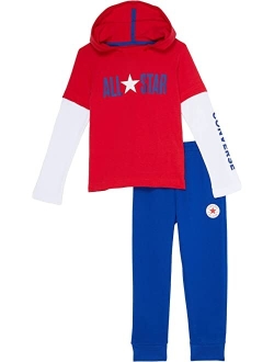 Kids All Star Twofer Hoodie and Joggers Set (Toddler)