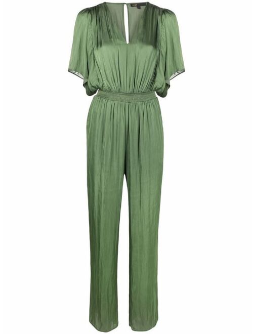 Maje V-neck jumpsuit