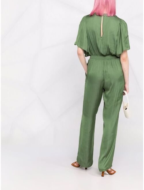 Maje V-neck jumpsuit