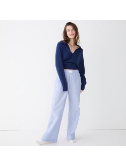 End-on-end cotton pajama pant