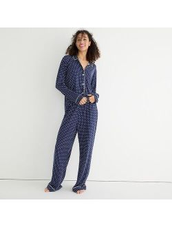 Eco dreamiest long-sleeve pajama set in dot
