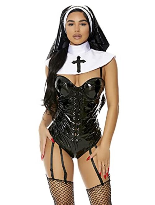 Forplay womens Say Your Prayers Sexy Nun Costume