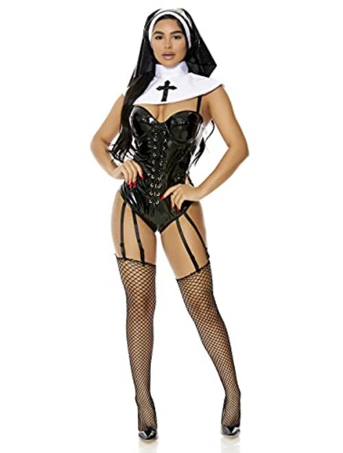 Forplay womens Say Your Prayers Sexy Nun Costume