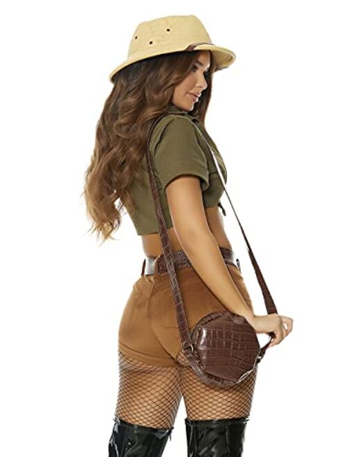 Forplay womens I'll Be Your Guide Sexy Safari Costume