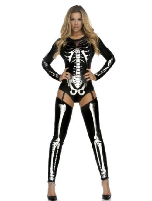 Forplay Snazzy Skeleton Sexy Costume