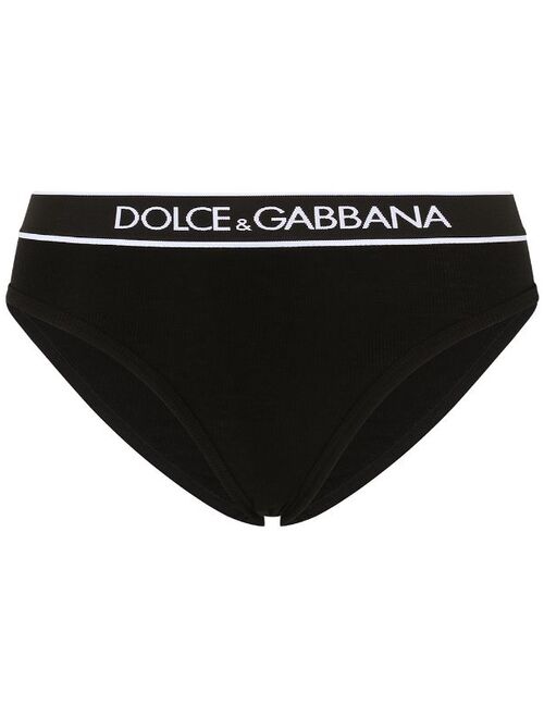 Dolce & Gabbana logo-waistband briefs