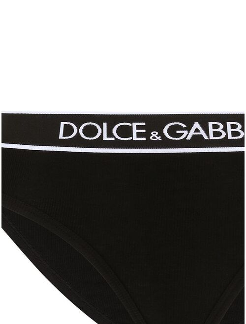 Dolce & Gabbana logo-waistband briefs